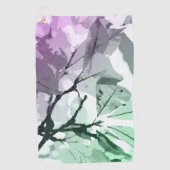 もみじの色、葉 5 ゴルフタオル (正面)