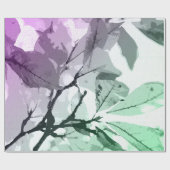 もみじの色、葉 5 ラッピングペーパー (フラット)