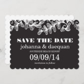 もみじの葉が舞う セーブザデート (正面/裏面)