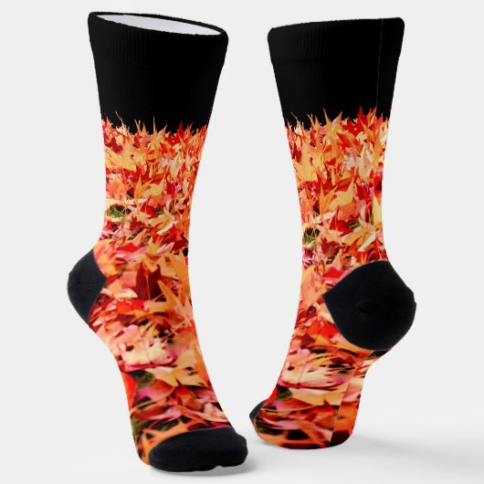 もみじの葉 ソックス (傾斜あり)