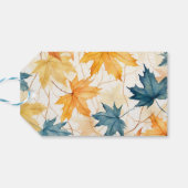 もみじの葉 感謝の気持ちを込めた感謝祭のブランチ・ディナー ギフトタグ (裏面横)