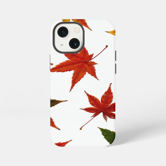 もみじの葉 iPhoneケース (裏面)