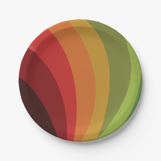 もみじパーティー ペーパープレート (正面)