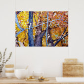 もみじ紅葉 ポスター (キッチン)