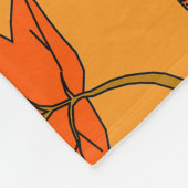 もみじ葉 フリースブランケット (角)