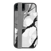 もみじ、落ち葉２ INCIPIO iPhoneウォレットケース (フォリオ裏面)