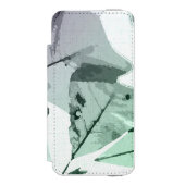 もみじ、落ち葉 5 INCIPIO iPhoneウォレットケース (フォリオ 正面)