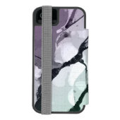 もみじ、落ち葉 5 INCIPIO iPhoneウォレットケース (フォリオ裏面)