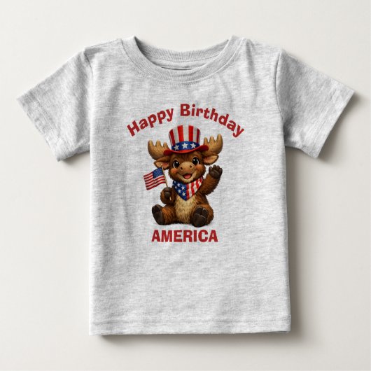 もみじ(5時間)愛国者キッズTシャツ ベビーTシャツ (正面)