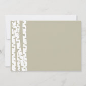 もみの木とリボンの赤ちゃん 案内状 (裏面)