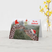 もみの木の瞬間 カード ガールフレンド (黄色い花)