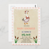 ももちゃんお披露目パーティーのご案内 ポストカード (正面/裏面)