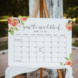 ももちゃんの出産予定日予想カレンダーポスター ポスター