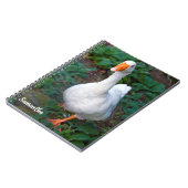 もやしのスパイラルノートブック ノートブック (左側)