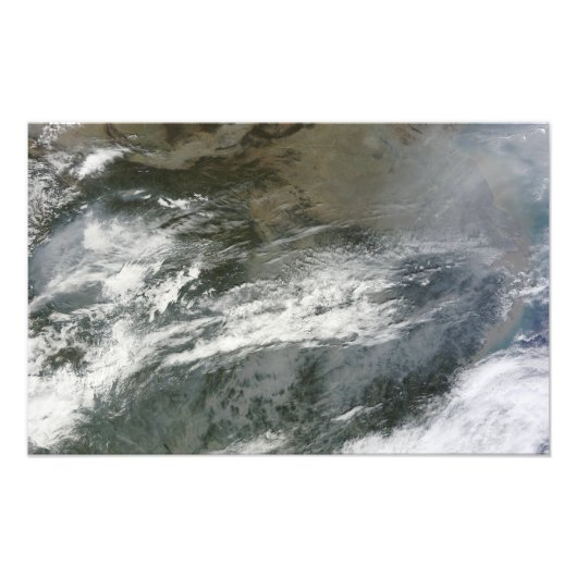 もやの中国 フォトプリント            (正面)