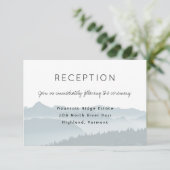 もやの山陵 ウェディング 受付カード 招待状 (スタンド正面)