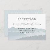 もやの山陵 ウェディング 受付案内カード 招待状 (正面/裏面)