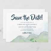 もやの山 保存日 結婚発表 セーブザデート (正面/裏面)