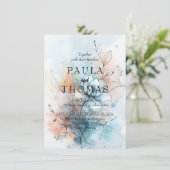 もやの花 招待状 (スタンド正面)