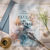 もやの花 招待状