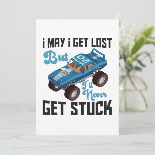 もらえるかも失ったしれないがプレゼントに詰まおもしろいらない サンキューカード (スタンド正面)