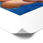 もろい生活プリント ポスター (角)