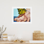 もろい生活プリント ポスター (キッチン)