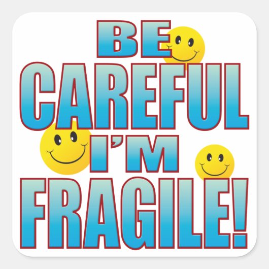 もろい生活B スクエアシール (正面)