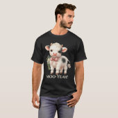 もーやぁ〜赤ちゃん牛のTシャツ Tシャツ (正面フル)