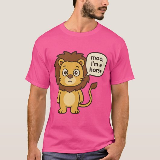 もー、私は馬の友達 Tシャツ (正面)