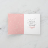 やぁ！あなたの顔が恋しいよ！元気でいてね！カード カード (内部)