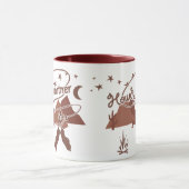 やあパートナー-素朴なマグ マグカップ (中央)