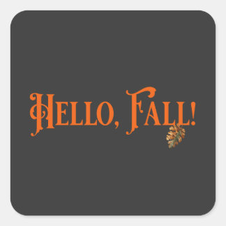 やあ秋! スクエアシール