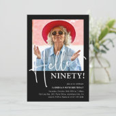 やあ90歳!第ミニマル90回誕生日会 招待状 (スタンド正面)