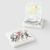 やあ、みんな ストーンコースター (横)