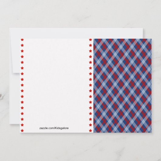 やあ! カウボーイ及び女性のカーボーイの誕生日の招待状 招待状 (裏面)