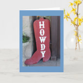 やあ! カード (黄色い花)