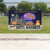 やあ！ハッピーハローウィン! 横断幕 (インサイチュ)