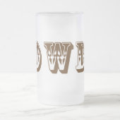 やあ フロストグラスビールジョッキ (中央)