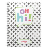 やあ！音声カラフルバブル ノートブック (正面)