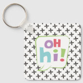 やあ！音声バカラフルブルキーチェーン キーホルダー (正面)