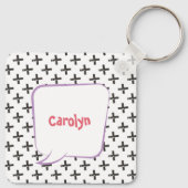 やあ！音声バカラフルブルキーチェーン キーホルダー (裏面)