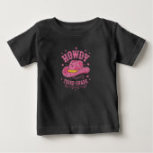 やあ、3年生のカウボーイ＆カウガール、学校に戻ろう ベビーTシャツ (正面)