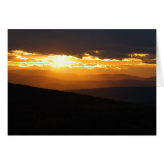 やかんの池の日没