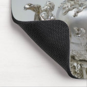 やかんはC.Kandler、ロンドン1730年を待機し、 マウスパッド (コーナー)