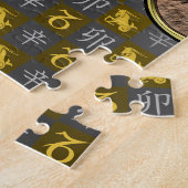 やぎ座と金属の兎 ジグソーパズル (側面)