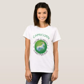 やぎ座のクリスマスサイン Tシャツ (正面フル)