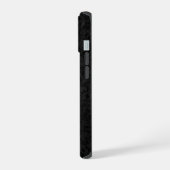 やぎ座のホロスコープの性格 男性用 iPhone 15ケース (左側面)