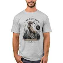 やぎ座の動物Tシャツ
