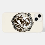 やぎ座の山羊は登り続ける 諦めない  Case-Mate iPhoneケース (裏面 (横))